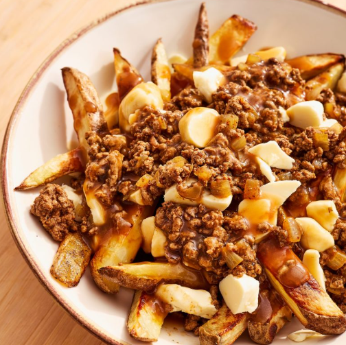 Poutine avec Viande